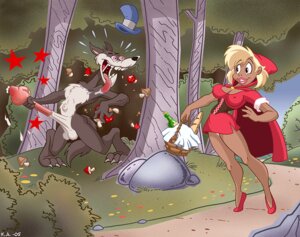 Rating: Explicit Score: 0 Tags: anthro balls big_bad_wolf bodily_fluids breasts canid canine canis clothed clothing cum dress duo e621 fairy_tales female food forest fungus genital_fluids genitals human humor karri_aronen little_red_riding_hood little_red_riding_hood_(copyright) male male/female mammal mushroom outside penis plant saliva tail tongue tree vein veiny_penis wolf User: bunchy7s