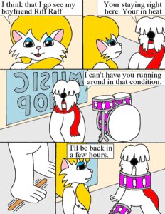 Rating: Explicit Score: 0 Tags: anthro bush_(catillac_cats) canine cat cleo_catillac comic dog duo feline female furry male mammal pelless rule34 the_catillac_cats User: bunchy7s