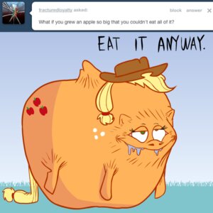 Rating: Safe Score: 0 Tags: 1:1 apple applejack_(mlp) ask_blog ask_jappleack asking blonde_hair bodily_fluids clothing cowboy_hat cutie_mark day derp_eyes dialogue digital_media_(artwork) drooling e621 earth_pony english_text equid equine eyelashes featureless_feet feet female feral food freckles friendship_is_magic fruit grass green_eyes hair hasbro hat headgear headwear horse hotdiggedydemon mammal my_little_pony nightmare_fuel orange_body outline plant pony ponytail saliva smile solo stuffing tail text toony tumblr user_message username what_has_magic_done what_has_science_done User: bunchy7s