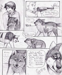 Rating: Safe Score: 0 Tags: ambiguous_gender canid canine canis comic coop_(wrng) dialogue e621 english_text feral graphite_(artwork) greyscale group human male mammal monochrome natsume_(wrng) natsumewolf oz_(wrng) rikku text traditional_media_(artwork) wolf wolf's_rain wolf's_rain_next_generation User: bunchy7s