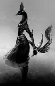 Rating: Safe Score: 0 Tags: 2009 anthro anubian_jackal anubis armor biped black_body blue_eyes canid canine canis clothed clothing cross cross_necklace dagger deity digital_media_(artwork) e621 egyptian egyptian_clothing egyptian_mythology gauntlets gloves greyscale handwear hi_res holding_object jackal japanese_description jewelry kemono long_tail male mammal melee_weapon middle_eastern_mythology monochrome mythology necklace ovopack shendyt side_view simple_background solo spot_color standing stylized tail weapon User: bunchy7s