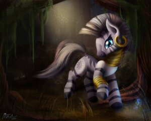Rating: Safe Score: 0 Tags: 2012 5:4 ajvl black_hair blue_eyes cutie_mark detailed_background e621 ear_piercing equid equine female feral forest friendship_is_magic grass hair hasbro hi_res jewelry mammal my_little_pony nature neck_ring outside piercing plant quadruped scenery solo stripes tail tree white_hair wood zebra zecora_(mlp) User: bunchy7s
