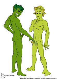 Rating: Explicit Score: 0 Tags: 2boys abs alien artist_request ass balls beast_boy boner colored crossover dc dc_comics english_text erect_penis erection gay green_skin handmade_films ilion_animation_studios lem_korplog male male_only nude penis planet_51 rule34 simple_background straight_hair tagme teen_titans text tristar_pictures white_background yaoi User: bunchy7s