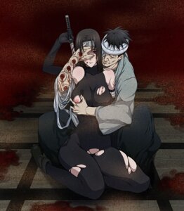 Rating: Questionable Score: 0 Tags: bandage bare_shoulders beige_skin black_hair bleeding blood bloody_sword breast_grab breasts clothes color dark elbow_gloves female forehead_protector front_view gloves groping hair human injury kneeling large_breasts long_hair male naruto naruto_(series) nipple_slip nipples pantyhose puffy_nipples red_eyes rule34 rule_63 sheath shimura_danzou sitting spandex squatting sword tattoo torn_clothes torn_pantyhose uchiha_itachi unsheathing weapon zokenwatarushi User: bunchy7s