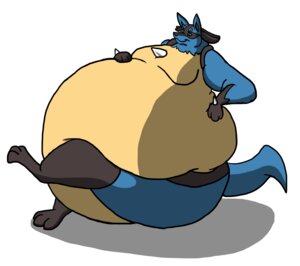 Rating: Safe Score: 0 Tags: ambiguous_gender anthro black_body black_fur blue_body blue_fur canid canine digital_media_(artwork) e621 fur generation_4_pokemon gloves_(marking) hectorthewolf leg_markings lucario mammal markings morbidly_obese morbidly_obese_ambiguous morbidly_obese_anthro nintendo obese obese_ambiguous obese_anthro overweight overweight_ambiguous overweight_anthro pokemon pokemon_(species) simple_background socks_(marking) solo source_request tail white_background yellow_body yellow_fur User: bunchy7s