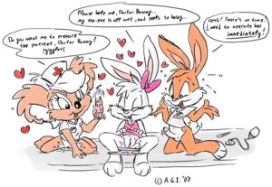 Rating: Explicit Score: 0 Tags: andy_(andybunny) andybunny anthro bodily_fluids bottomless bottomwear clothed clothing clothing_lift dildo e621 english_text erection female genital_fluids genitals group heart_symbol koala lagomorph laura_(andybunny) leporid male mammal marsupial mimi_(andybunny) nurse nurse_clothing nurse_uniform penis playing_doctor rabbit sex_toy skirt skirt_lift text toony uniform vaginal_fluids vombatiform vulva young young_anthro User: bunchy7s