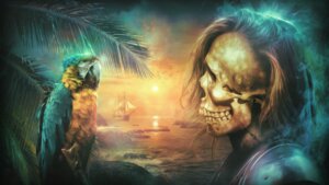 Rating: Safe Score: 0 Tags: 16:9 ambiguous_gender avian bird blue_body blue_feathers bone duo_focus e621 falcon_white feathers group hi_res parrot sea ship skeleton sun sunset vehicle wallpaper water watercraft widescreen yellow_body yellow_feathers User: bunchy7s