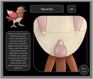 Rating: Explicit Score: 0 Tags: 2014 avian bird description digital_media_(artwork) e621 english_text erection feathered_wings feathers feral generation_1_pokemon genitals id_number imperial_unit information information_box information_section male metric_unit nintendo number penis pokedex_entry pokedex_number pokemon pokemon_(species) reference_image solo spearow species_information species_name text text_box unit wings zeklullaby User: bunchy7s Rating: Explicit Score: 0 Tags: 2014 avian bird description digital_media_(artwork) e621 english_text erection feathered_wings feathers feral generation_1_pokemon genitals id_number imperial_unit information information_box information_section male metric_unit nintendo number penis pokedex_entry pokedex_number pokemon pokemon_(species) reference_image solo spearow species_information species_name text text_box unit wings zeklullaby User: bunchy7s