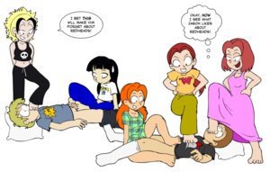 Rating: Explicit Score: 0 Tags: anne_onymous breasts cassie_sinclair female jason_grey katie_mcbride mingmei_wu rule34 samantha_wolf the_wotch webcomic User: bunchy7s