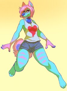 Rating: Safe Score: 0 Tags: anthro black_sclera blue_nose canid canine canis chest_tuft clothed clothing domestic_dog e621 female fur hair heart_eyes heart_symbol hoot_(artist) husky kolae_(character) mammal nordic_sled_dog pink_hair smile solo sparklefur spitz tuft User: bunchy7s