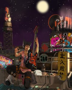 Rating: Safe Score: 0 Tags: 4:5 alternative_fashion amazing_background amplifier animal_humanoid bottle cat_humanoid chuck_taylor_all_stars city cityscape container converse detailed detailed_background digital_media_(artwork) domestic_cat duo e621 electric_guitar english_text felid felid_humanoid feline feline_humanoid felis female graffiti graffiti_on_wall guitar hard_rock_cafe hi_res high_place holding_guitar holding_musical_instrument holding_object humanoid japanese_text kemono male mammal mammal_humanoid musical_instrument neon_sign night outside plucked_string_instrument punk sign sirosir sky sneaker_boots star starry_sky string_instrument text toony urban User: bunchy7s