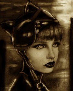 Rating: Safe Score: 0 Tags: batman_(series) bust_portrait catwoman clothed clothing comic dc_comics e621 eyebrows eyelashes face_focus female hair hat headgear headwear hero human isiahstephans lips looking_at_viewer mammal monochrome portrait short_hair solo suit white_body white_skin User: bunchy7s