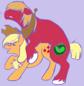Rating: Explicit Score: 0 Tags: applejack_(mlp) big_macintosh_(mlp) danegermouse earth_pony equine female feral feral_on_feral friendship_is_magic fur horse male my_little_pony orange_fur pony red_fur rule34 smooth_skin straight User: bunchy7s