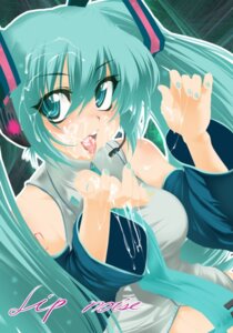 Rating: Explicit Score: 0 Tags: 1girl aqua_eyes aqua_hair cum cum_in_mouth cum_on_tongue detached_sleeves facial female green_eyes green_hair happy hatsune_miku headset long_hair nail_polish necktie rule34 solo tied_hair tongue twintails vocaloid User: bunchy7s
