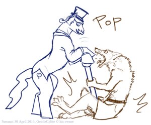 Rating: Explicit Score: 0 Tags: anthro ballbusting canid canine castration cock_and_ball_torture duo e621 equid equine facial_hair genital_mutilation genital_torture gentlecoltte hasbro horse male mammal mustache mutilation my_little_pony pain pony screaming sketch smile sueanoi testicular_rupture walking_stick User: bunchy7s