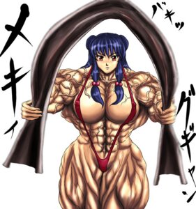 Rating: Questionable Score: 0 Tags: abs bend bending blue_hair breasts extreme_muscles extreme_veins female female_only human large_breasts muscles muscular muscular_female ranma_1/2 red_eyes rule34 s20k00y shampoo_(ranma_1/2) sling_bikini solo swimsuit veins User: bunchy7s