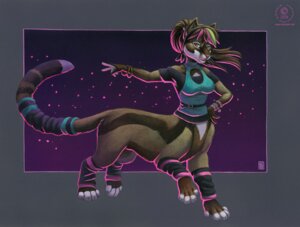 Rating: Safe Score: 0 Tags: 2013 4_toes aerobics barefoot belt bottomless bracelet chakat chakat_newbeat claws clothed clothing dancing e621 feet felid felid_taur female furgonomics herm_(lore) jewelry kacey leg_warmers legwear mammal mammal_taur shirt solo tail tail_clothing tail_warmer taur toes topwear User: bunchy7s