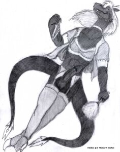 Rating: Explicit Score: 0 Tags: ankle_strap_heels anthro biped cleaning_tool clothed clothing crossdressing cutout_heels dharken dragon e621 erection european_mythology feather_duster femboy footwear genitals greyscale hair high_heels legwear long_hair looking_at_viewer male monochrome multi_tail mythological_creature mythological_scalie mythology obsidian_(dharken) penis pumps scalie shoes smile smirk solo stockings tail traditional_media_(artwork) western_dragon User: bunchy7s