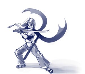 Rating: Safe Score: 0 Tags: blue_and_white e621 female hair holding_melee_weapon holding_object holding_sword holding_weapon human long_hair mammal melee_weapon miyuki modeseven monochrome samurai solo sword warrior weapon User: bunchy7s
