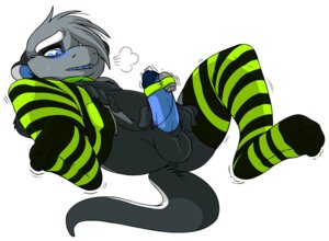 Rating: Explicit Score: 0 Tags: 2009 anthro arm_warmers armwear balls blue_penis blush bodily_fluids clothed clothing crossdressing diesel_(muzz) e621 egg_vibrator erection feet femboy fixed_toy fixed_vibrator genital_fluids genitals hindpaw humanoid_genitalia humanoid_penis hybrid legwear male masturbation muzz pattern_clothing pattern_legwear paws penile penile_masturbation penis precum sex_toy shaking solo stockings striped_clothing striped_legwear stripes tail thigh_highs tremble_lines trembling vibrator vibrator_on_penis User: bunchy7s