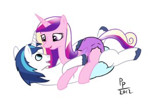 Rating: Questionable Score: 0 Tags: 2012 blue_diaper blue_eyes clothing diaper duo e621 equid equine eye_contact feathered_wings feathers female feral friendship_is_magic hair hasbro horn looking_at_another male mammal multicolored_hair my_little_pony mythological_creature mythological_equine mythology pink_body pink_feathers ponypadding princess_cadance_(mlp) purple_diaper purple_eyes quadruped shining_armor_(mlp) signature simple_background tail unicorn white_background winged_unicorn wings User: bunchy7s