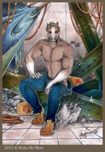 Rating: Safe Score: 0 Tags: 2013 anthro clothed clothing construction e621 equid equine everest_(theeverest) hair hi_res horse looking_at_viewer male mammal mcmint muscular muscular_male nipples pecs short_hair solo topless traditional_media_(artwork) User: bunchy7s