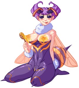 Rating: Explicit Score: 0 Tags: blush breasts clothing dark dark_(artist) darkstalkers female honey large_breasts monster_girl purple_hair q-bee rule34 User: bunchy7s