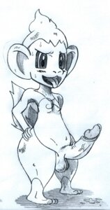 Rating: Explicit Score: 0 Tags: balls big_balls big_penis bodily_fluids chimchar e621 erection fire flaming_tail generation_4_pokemon genital_fluids genitals huge_penis male nintendo penis pokehard pokemon pokemon_(species) pokemorph precum smile solo tail tongue vein veiny_penis User: bunchy7s