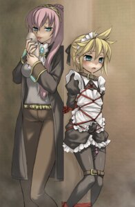 Rating: Explicit Score: 0 Tags: 1boy 1girls arms_behind_back background blonde_hair bondage bound_arms bound_knees buckle cfnm collar color crossdressing dildo enmaided erection female femdom kagamine_len licking long_hair luka_megurine maid maid_headdress male megurine_luka oumi_sanaka pantyhose pink_hair pole ribbon rope rule34 saliva trap very_long_hair vibrator vocaloid User: bunchy7s