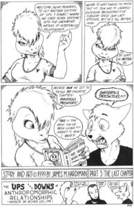 Rating: Safe Score: 0 Tags: anthro black_and_white breasts cameo cleavage clothed clothing comic deathhawk desiree_(jmh) dialogue e621 english_text felid female group human james_m_hardiman jim_(jmh) johnny_the_homicidal_maniac lizard looking_at_viewer male mammal mohawk monochrome noodle_boy pen_(artwork) reading reptile scalie simple_background solo_focus text tom_(jmh) traditional_media_(artwork) ups_and_downs white_background User: bunchy7s