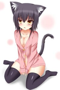 Rating: Questionable Score: 0 Tags: 2:3 animal_humanoid black_clothing black_hair black_legwear blush breasts brown_eyes button_(fastener) cardigan cat_humanoid cleavage clothed clothing collarbone e621 felid felid_humanoid feline feline_humanoid female hair humanoid latex legwear long_sleeves looking_at_viewer mammal mammal_humanoid pubic_mound short_hair sitting solo tail thigh_highs tlamp wariza User: bunchy7s