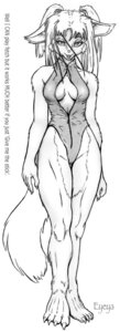 Rating: Safe Score: 0 Tags: anthro bare_shoulders barefoot biped breasts canid canine canis cleavage clothed clothing domestic_dog e621 ear_tuft eyeya feet female fur half-closed_eyes line_art looking_at_viewer mammal monochrome narrowed_eyes one-piece_swimsuit pigtails solo standing swimwear tail tuft unzipped unzipped_swimwear zipper zipper_swimsuit zipper_swimwear User: bunchy7s