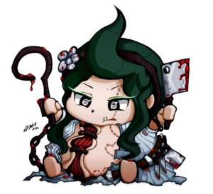 Rating: Questionable Score: 0 Tags: blood bodily_fluids chain chain_weapon chibi dota e621 female flesh flower green_hair grey_eyes hair heart_symbol knife meat_hook overweight overweight_female plant pudge_the_butcher solo unknown_artist valve valve_corporation wounded User: bunchy7s
