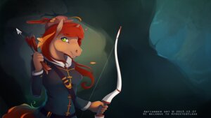 Rating: Safe Score: 0 Tags: 2013 anthro antiander arrow_(weapon) biped bow_(weapon) brown_body brown_fur cave clothed clothing e621 equid equine female fur green_eyes hair hat headgear headwear hi_res holding_object holding_weapon horse long_hair looking_at_viewer mammal orange_hair pony quiver_(object) ranged_weapon red_hair shirt smile solo standing topwear weapon User: bunchy7s Rating: Safe Score: 0 Tags: 2013 anthro antiander arrow_(weapon) biped bow_(weapon) brown_body brown_fur cave clothed clothing e621 equid equine female fur green_eyes hair hat headgear headwear hi_res holding_object holding_weapon horse long_hair looking_at_viewer mammal orange_hair pony quiver_(object) ranged_weapon red_hair shirt smile solo standing topwear weapon User: bunchy7s