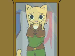 Rating: Safe Score: 0 Tags: 2011 4:3 anthro bethesda_game_studios e621 felid female jewelry katia_managan khajiit looking_at_mirror looking_at_object mammal microsoft mirror oblivion pendant prequel_adventure rarborman reflection solo tail the_elder_scrolls User: bunchy7s