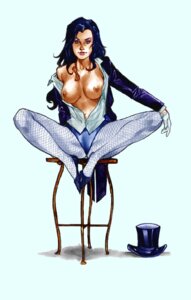 Rating: Explicit Score: 0 Tags: 1girls 2d black_hair breasts dc dc_comics female female_only fishnets footwear full_color gloves justice_league l long_hair nipples posing rule34 shadow smooth_skin solo tagme tailcoat top_hat zatanna zatanna_zatara User: bunchy7s