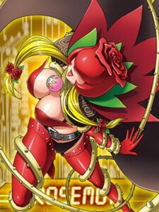 Rating: Questionable Score: 0 Tags: 3:4 bandai_namco belt blonde_hair blush boots breasts cleavage clothed clothing digimon digimon_(species) e621 elemental_creature eyeless female flora_fauna footwear hair humanoid low_res maximilian-destroyer not_furry open_mouth plant rosemon_x shoes simple_background solo vines x-digimon yellow_background User: bunchy7s