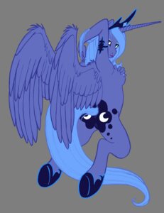Rating: Explicit Score: 0 Tags: alpha_channel anthro anthrofied autumn_sunrise blue_body blue_feathers breasts butt crown e621 equid equine feathered_wings feathers female friendship_is_magic genitals hasbro headgear hi_res hooves horn looking_back mammal my_little_pony mythological_creature mythological_equine mythology nipples pinup pose princess princess_luna_(mlp) royalty side_boob simple_background solo tail transparent_background vulva winged_unicorn wings User: bunchy7s