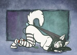 Rating: Explicit Score: 0 Tags: 1girls anthro artist_request ass ass_up black_hair breasts dog_ears female glasses green_eyes homestuck hoodie jade_harley long_hair ms_paint_adventures open_mouth rule34 solo source_request stockings tail vibrator wedgie white_skin User: bunchy7s