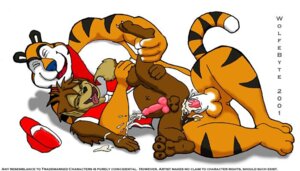 Rating: Explicit Score: 0 Tags: 2001 7:4 anal anal_penetration anthro anthro_on_anthro balls bodily_fluids canid canine canis countershading cum cum_inside duo e621 erection felid frosted_flakes genital_fluids genitals kellogg's knot male male/male male_penetrated male_penetrating male_penetrating_male mammal mascot messy pantherine penetration penis sex tail tiger tongue tony_the_tiger wolf wolfbyte User: bunchy7s