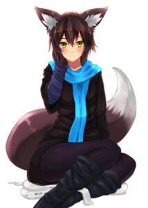 Rating: Safe Score: 0 Tags: animal_humanoid blush boots brown_hair canid canid_humanoid canine canine_humanoid clothing digital_media_(artwork) dipstick_tail e621 female footwear fox_humanoid hair hi_res humanoid legwear looking_at_viewer mammal mammal_humanoid markings nanashi_(shirogane_usagi) pantyhose scarf shaded shoes sitting smile solo sukemyon tail tail_markings yellow_eyes User: bunchy7s