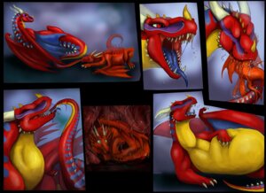 Rating: Questionable Score: 0 Tags: ambiguous_gender bodily_fluids claws detailed_internal dragon duo e621 fangs feral forced horn inside_stomach internal membrane_(anatomy) membranous_wings mythological_creature mythological_scalie mythology oral_vore organs red_eyes reptile saliva scalie septora sequence size_difference smile smirk stomach tail teeth vore vorelord wet wings User: bunchy7s