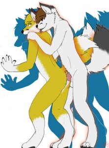 Rating: Explicit Score: 0 Tags: 2010 anal anal_sex balls canine canine_penis fox from_behind fur furry_ears furry_tail knot licking male nude penetration penis rule34 sex swizzlestix tail tongue User: bunchy7s