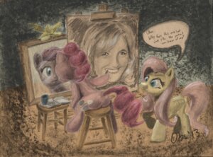 Rating: Safe Score: 0 Tags: 2013 andrea_libman blue_eyes book butt cutie_mark dialogue duo e621 earth_pony english_text equid equine feathered_wings feathers female feral fluttershy_(mlp) friendship_is_magic fur furniture green_eyes hair hasbro hi_res horse human long_hair looking_at_viewer mammal mirror my_little_pony mythological_creature mythological_equine mythology obsequiosity open_mouth painting_(object) pegasus pink_body pink_fur pink_hair pinkie_pie_(mlp) pony reflection self_portrait sitting smile stool tail teeth text tongue tongue_out wings yellow_body yellow_feathers yellow_fur User: bunchy7s