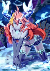 Rating: Safe Score: 0 Tags: all_fours armwear bare_shoulders blonde_hair blue_body blue_eyes blue_skin blush blush_stickers bottomwear breasts cleavage clothed clothing demon e621 elbow_gloves fangs female gloves hair handwear hera-is_(puzzle_and_dragons) horn humanoid_pointy_ears long_hair looking_at_viewer membrane_(anatomy) membranous_wings midriff multicolored_hair navel pointy_ears puzzle_and_dragons red_hair shorts solo teeth tenamaru wings User: bunchy7s