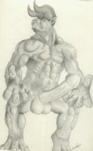 Rating: Explicit Score: 0 Tags: anthro balls berserk claws demon fur furry horns huge_balls huge_cock male male_only monochrome monster muscular penis rov rule34 solo standing zodd_(berserk) User: bunchy7s