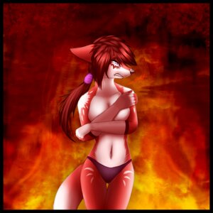 Rating: Safe Score: 0 Tags: 1:1 angry anthro belly clothing e621 embarrassed female fire fur hair layticia markings navel pacmancorp panties pink_eyes ponytail red_body red_fur red_hair red_markings snarling solo underwear white_belly white_body white_fur white_markings User: bunchy7s