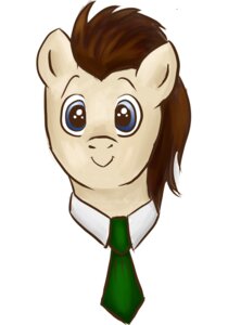 Rating: Safe Score: 0 Tags: blue_eyes brown_body brown_fur brown_hair doctor_whooves_(mlp) dunnowhattowrite e621 equid equine friendship_is_magic fur hair hasbro hi_res horse male mammal my_little_pony pony shirt_collar solo User: bunchy7s