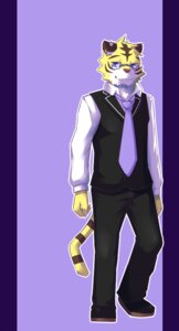 Rating: Safe Score: 0 Tags: accessory anthro biped brown_body brown_fur brown_nose classy claws clothing e621 eyewear felid footwear front_view fur glasses looking_at_viewer male mammal necktie pantherine purple_background purple_eyes shirt shoes silverio simple_background smile solo standing stripes tail tiger topwear vest white_body white_fur yellow_body yellow_fur User: bunchy7s Rating: Safe Score: 0 Tags: accessory anthro biped brown_body brown_fur brown_nose classy claws clothing e621 eyewear felid footwear front_view fur glasses looking_at_viewer male mammal necktie pantherine purple_background purple_eyes shirt shoes silverio simple_background smile solo standing stripes tail tiger topwear vest white_body white_fur yellow_body yellow_fur User: bunchy7s