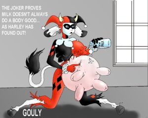 Rating: Explicit Score: 0 Tags: 1990s_(style) 1girls batman:_the_animated_series batman_(series) bovid bovine bovine_humanoid breast_udders breasts cow cow_ears cow_girl cow_horns dc_animated_universe dc_comics dcau female female_only gouly harley_quinn harley_quinn_(classic) harley_quinn_(dcau) huge_breasts huge_nipples human long_nipples rule34 solo tagme the_new_batman_adventures tight_clothing transformation udders what User: bunchy7s